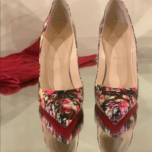 Christian Louboutin So Kate in Neon Granite,